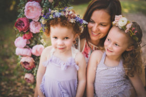 Floral Garden Swing Mini Sessions - Gulf Breeze, FL Child Photographer