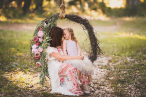 Floral Garden Swing Mini Sessions - Gulf Breeze, FL Child Photographer