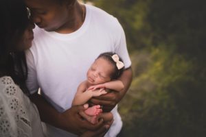 Pensacola Florida Lifestyle Outdoor Newborn Session