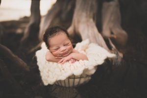 Pensacola Florida Lifestyle Outdoor Newborn Session